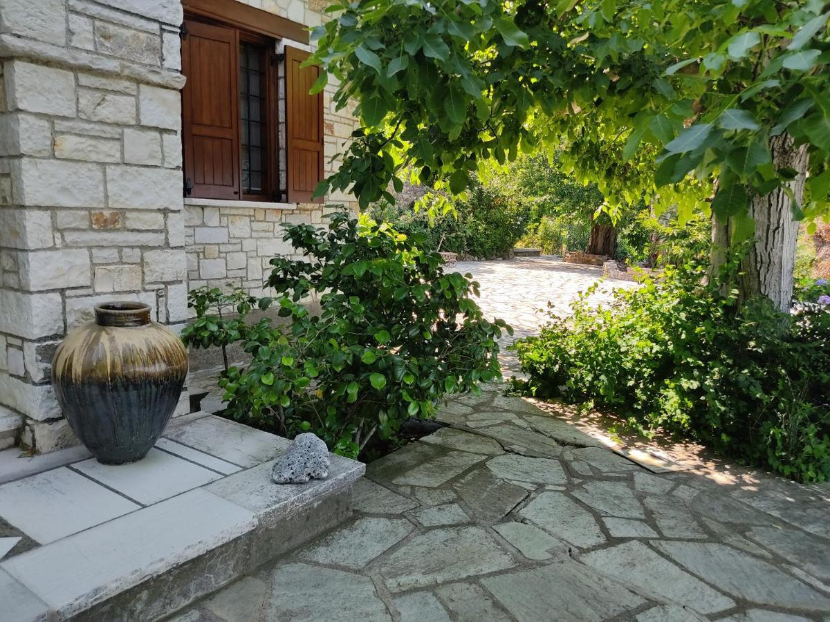 Villa White Stone House With Great Sea View Tsagkarada Exterior foto