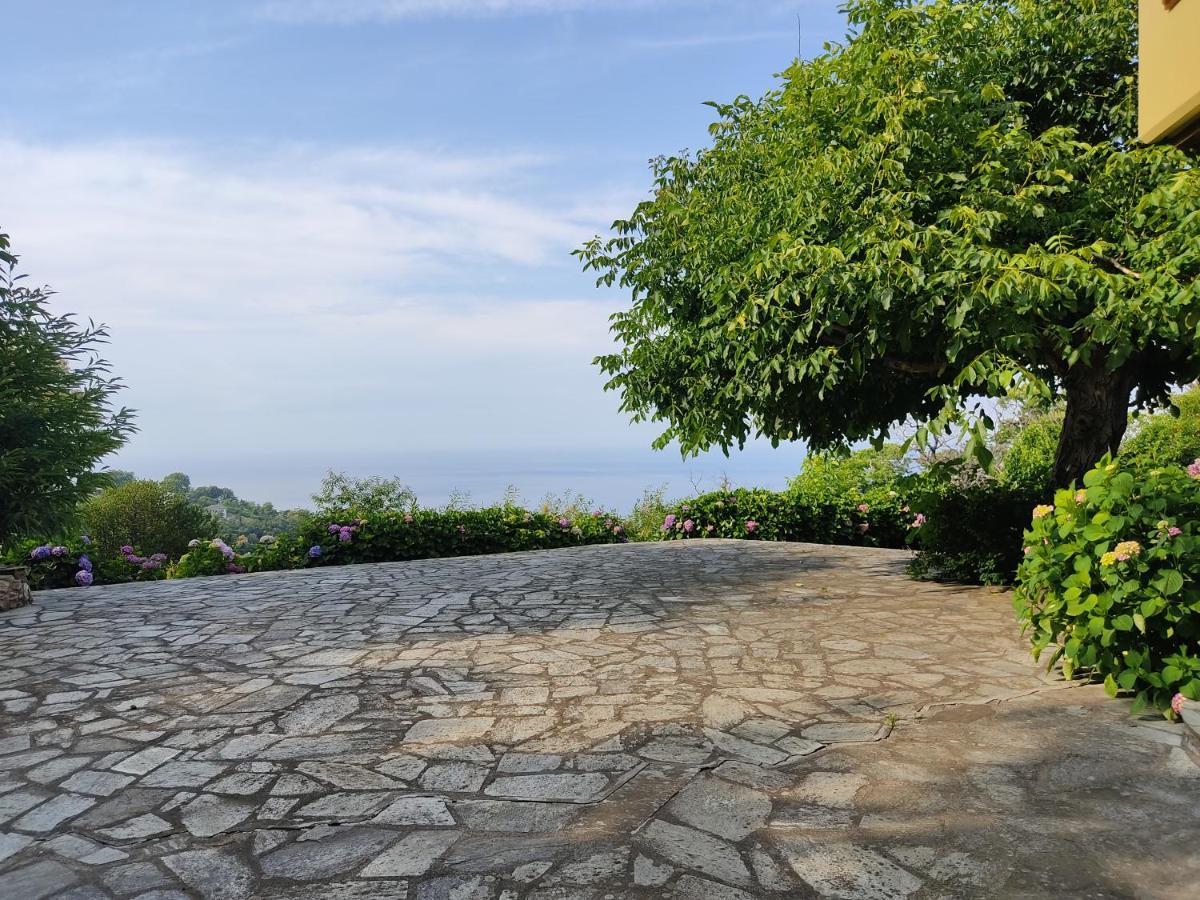 Villa White Stone House With Great Sea View Tsagkarada Exterior foto